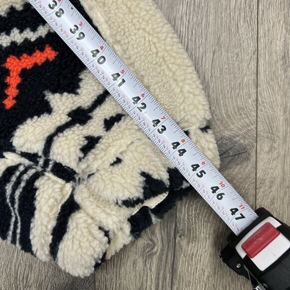 Free People Snow Bib Sz Medium Womens Black White Hit The Slopes Printed - Picture 4 of 15